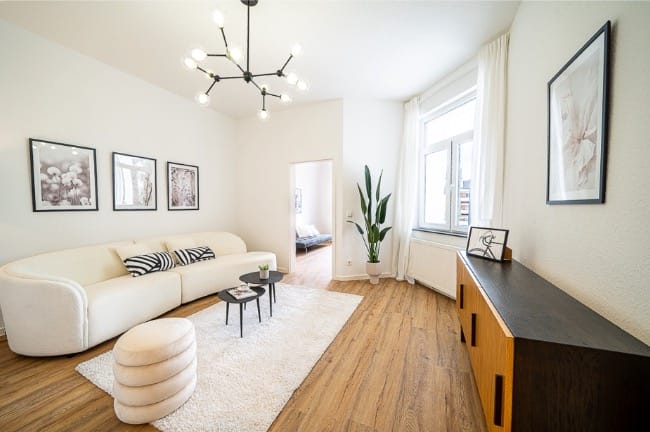 Homestaging für den schnelleren verkauf einer immobilie