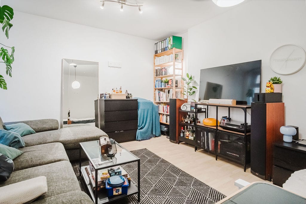 Wohn-Schlafzimmer