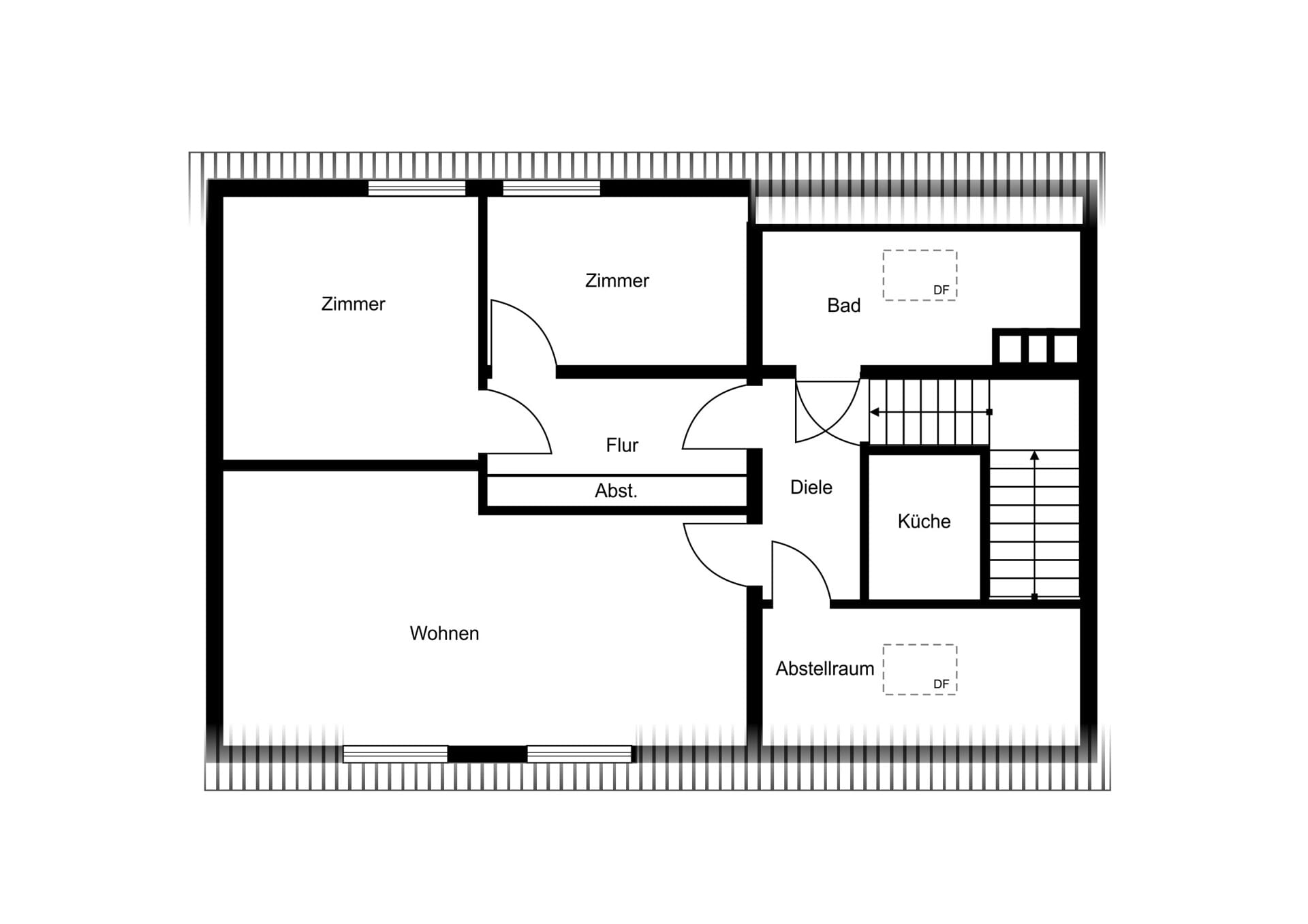 Grundriss Dachgeschoss